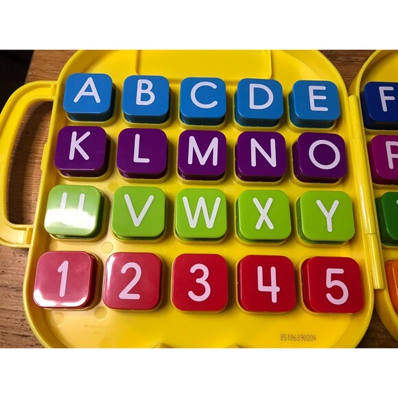 Learning Resources AlphaBee Activity Set Letters Numbers Case Homeschool Bee - Picture 3 of 9